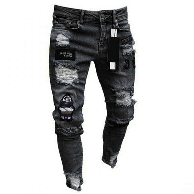 Chic Black Slim-Fit Jeans