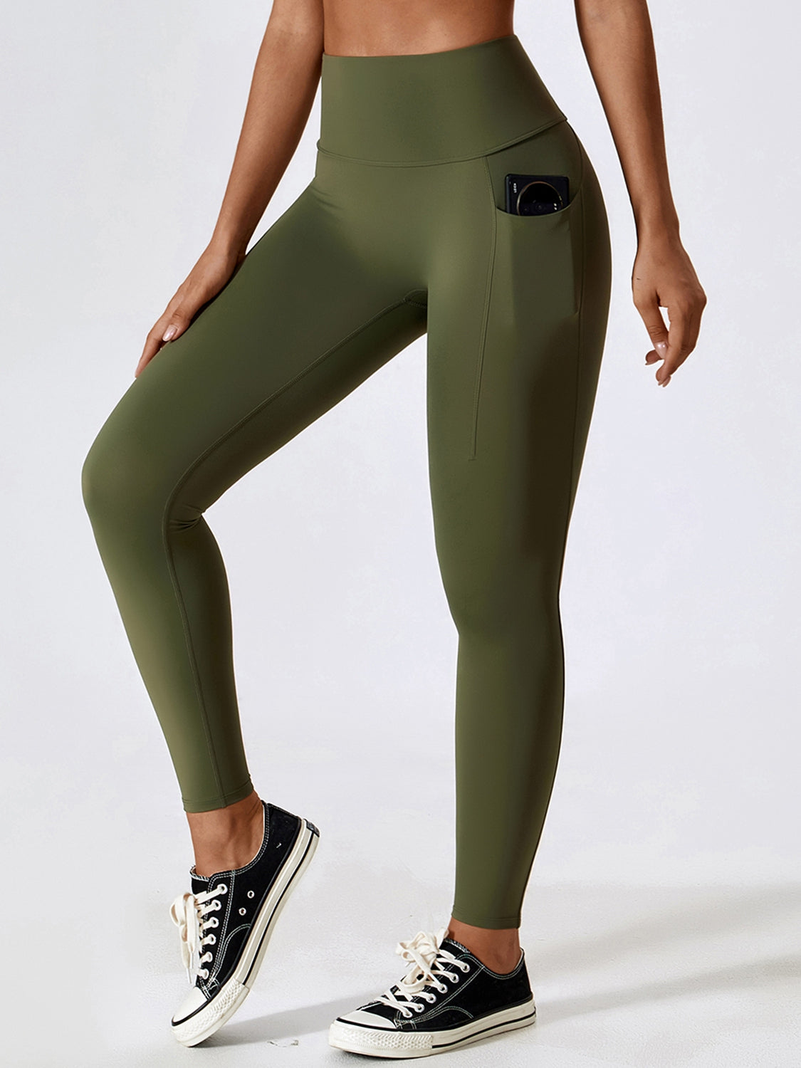 Wide Waistband Sports Pants