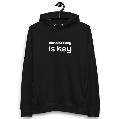 Consistency is key hoodie